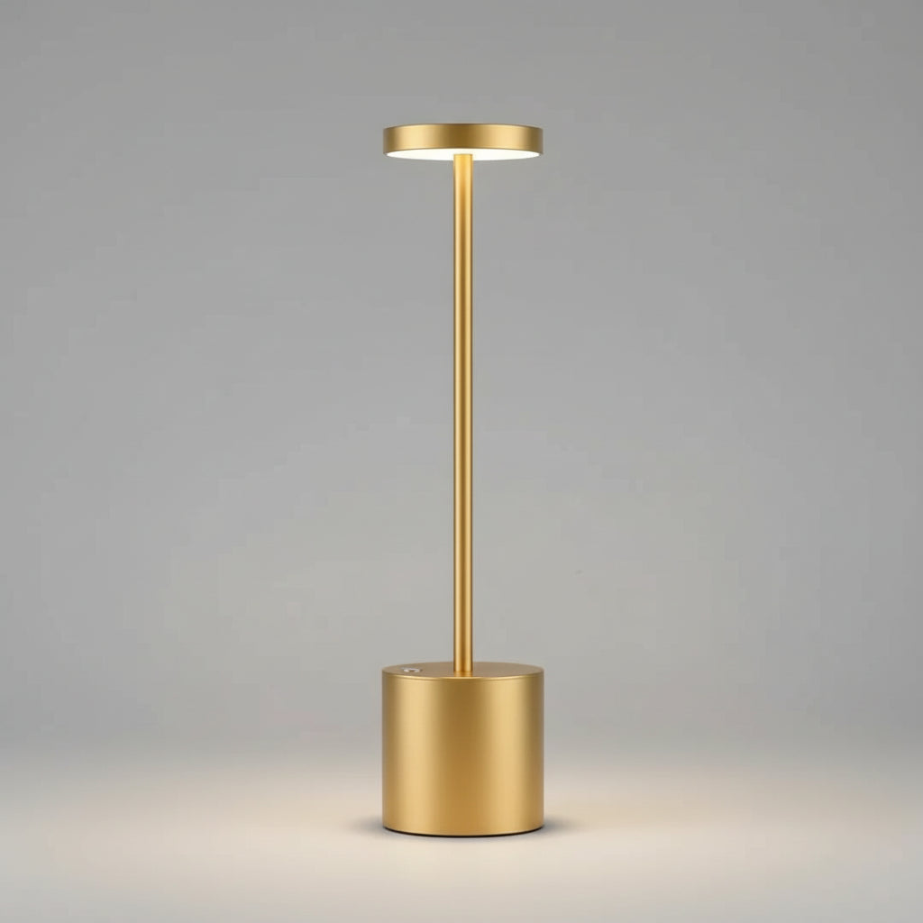 Golden touch sensor table lamp modern bedside light