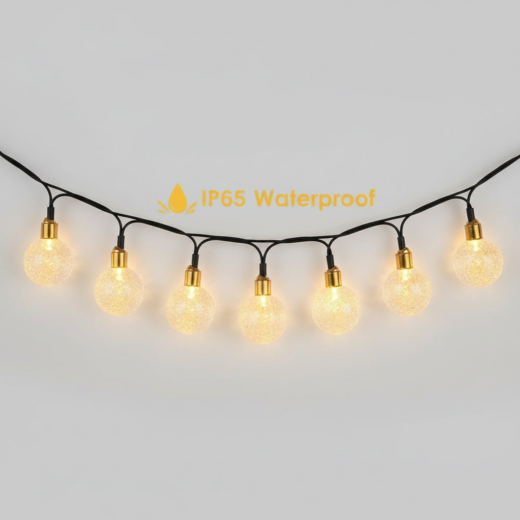 Fairy lights outdoor 100LED solar string lights warm white