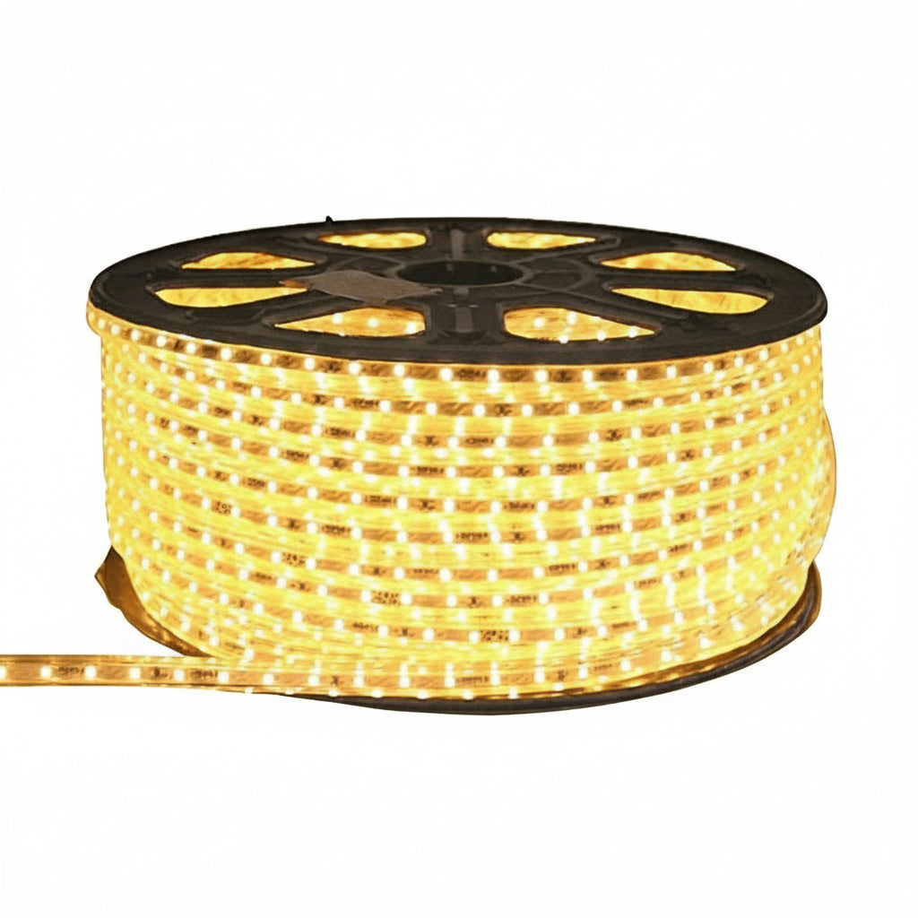 50m warm white waterproof LED strip light