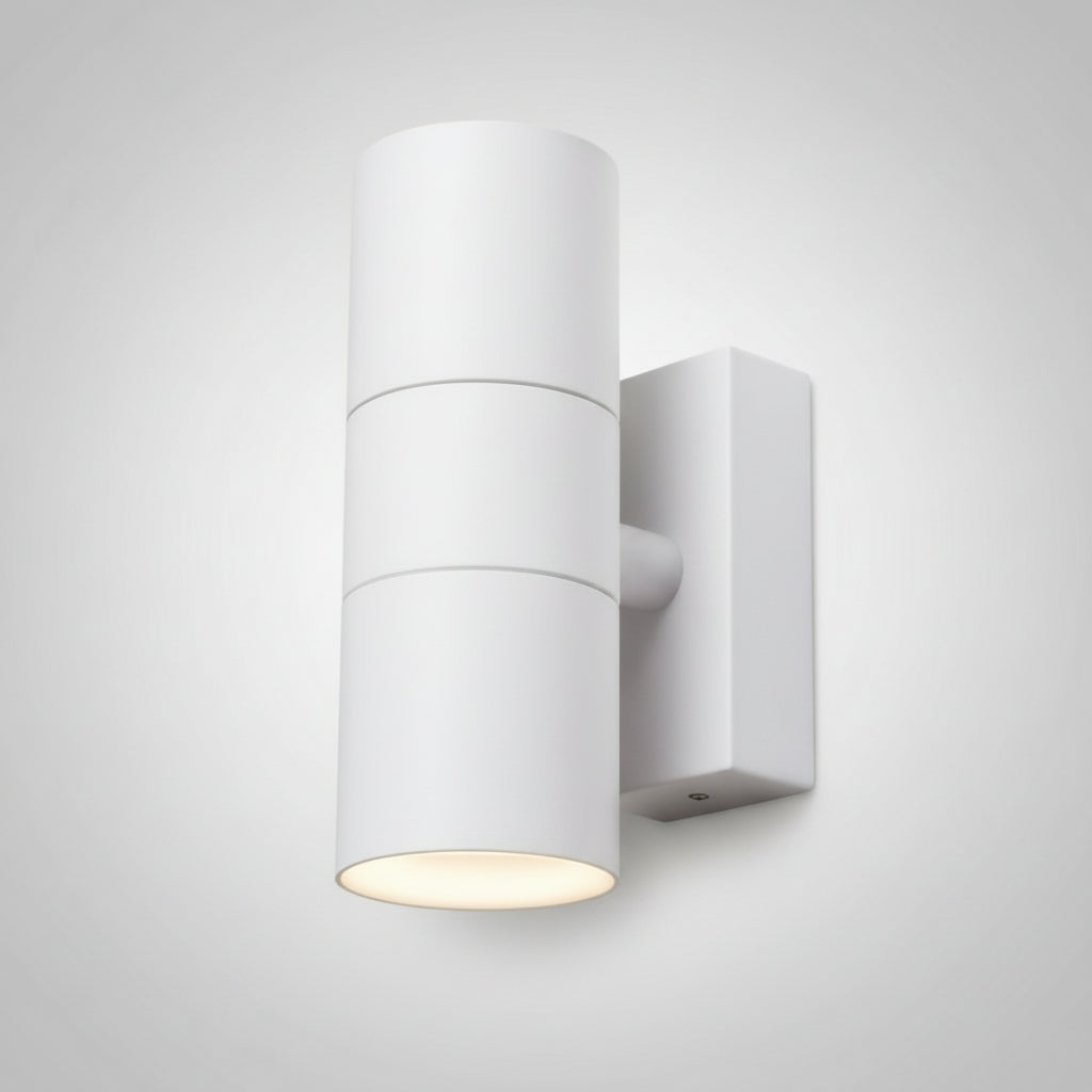 ASD 2-light dusk-to-dawn outdoor wall light fixture