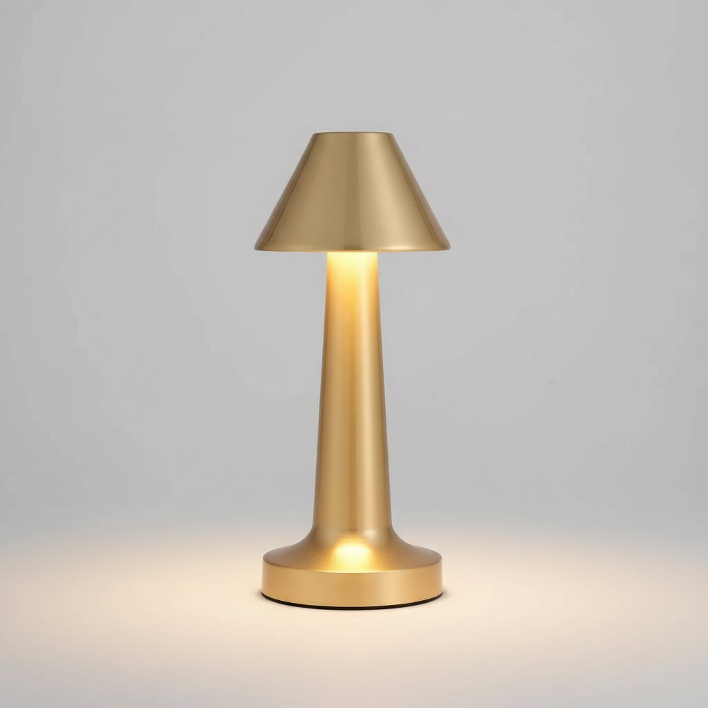 Modern rechargeable cordless small table lamp