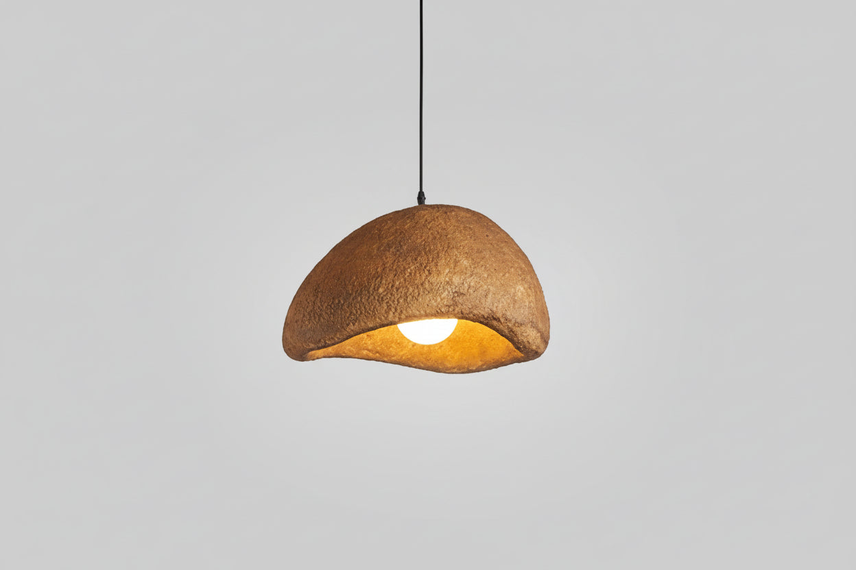 Nordic wabi-sabi resin pendant chandelier E27