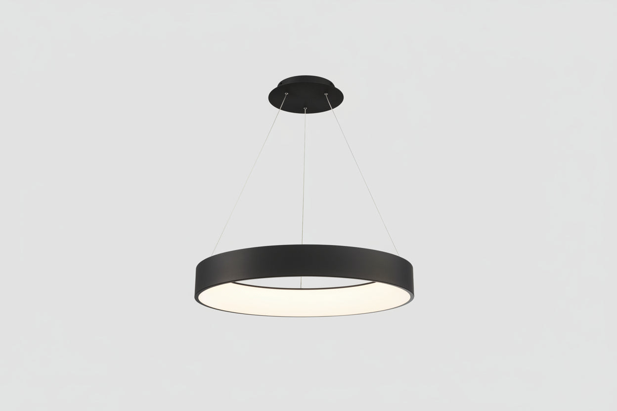 LED office chandelier round pendant suspension light