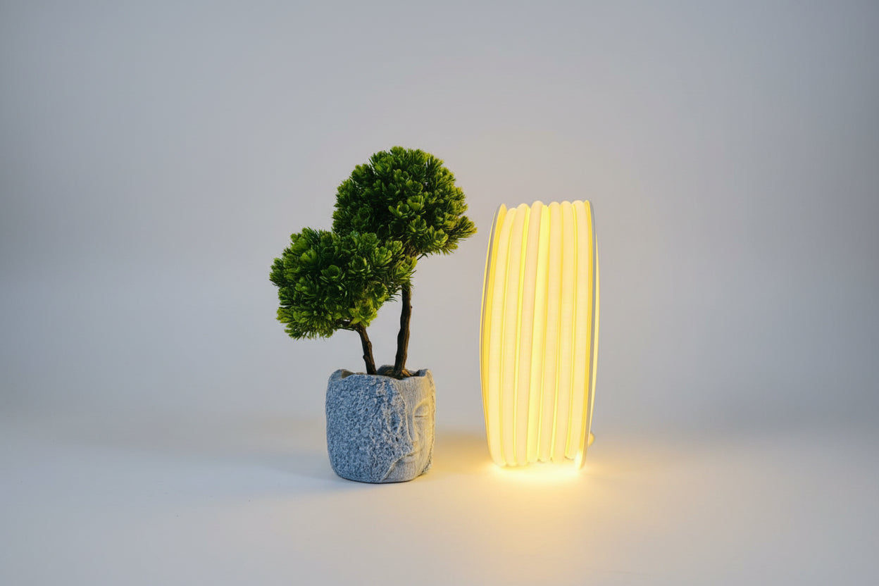 50m warm white LED strip light